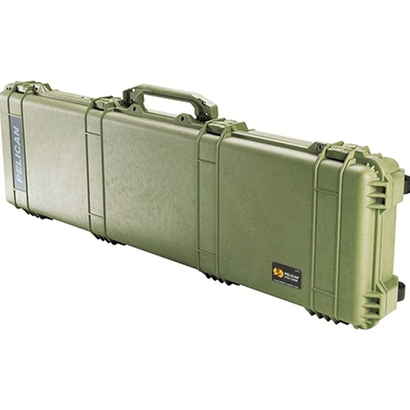 Pelican 1750 Protector Case OD Green with Foam Long Case Watertight Rolling 017500-0000-130