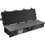 Pelican 1770 Protector Case Black with Foam Long Case Watertight Rolling 017700-0000-110
