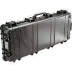 Pelican 1770NF Protector Case Black No Foam Long Case Watertight Rolling 017700-0010-110