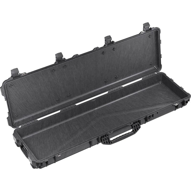 Pelican 1770NF Protector Case Black No Foam Long Case Watertight Rolling 017700-0010-110