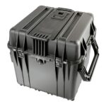 Pelican 0340 Protector Cube Case Black with Foam Watertight Rolling Wheels & Handles 0340-000-110
