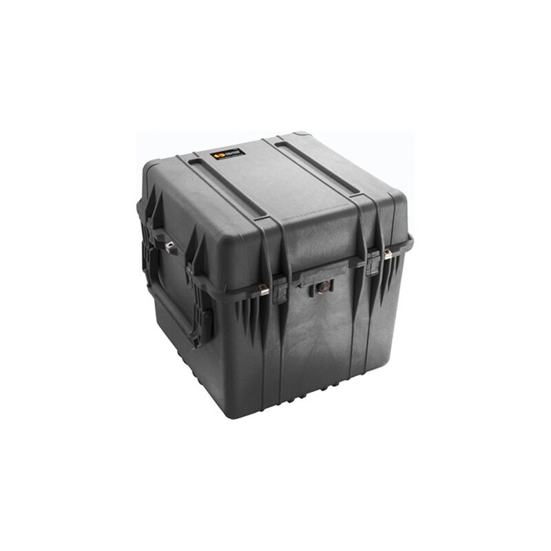 Pelican 0350NF Protector Cube Case Black No Foam Watertight Crushproof Empty Interior 0350-001-110