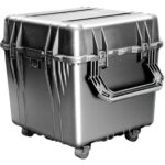 Pelican 0350NF Protector Cube Case Black No Foam Watertight Crushproof Empty Interior 0350-001-110