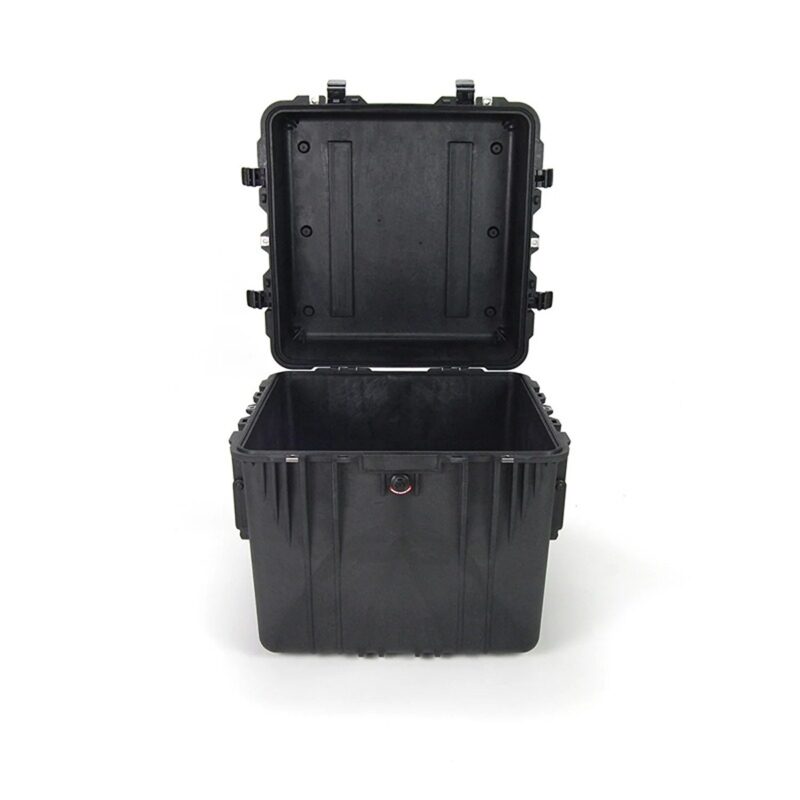 Pelican 0350NF Protector Cube Case Black No Foam Watertight Crushproof Empty Interior 0350-001-110