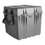 Pelican 0370 Protector Cube Case Black with Foam Watertight Crushproof Large Storage 0370-000-110