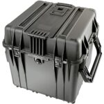 Pelican 0370 Protector Cube Case Black with Foam Watertight Crushproof Large Storage 0370-000-110