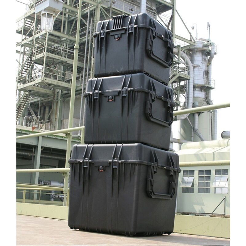 Pelican 0370 Protector Cube Case Black with Foam Watertight Crushproof Large Storage 0370-000-110
