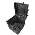 Pelican 0370NF Protector Cube Case Black No Foam Watertight Crushproof Large Empty Storage 0370-001-110