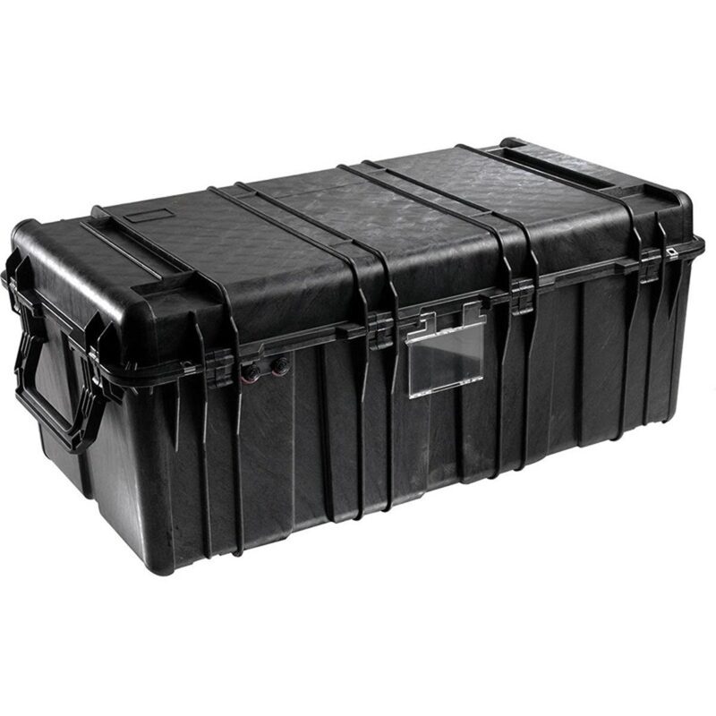 Pelican 0550NF Protector Transport Case Black No Foam Large Watertight Crushproof IP55 Empty 0550-001-110