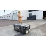 Pelican 0550NF Protector Transport Case Black No Foam Large Watertight Crushproof IP55 Empty 0550-001-110