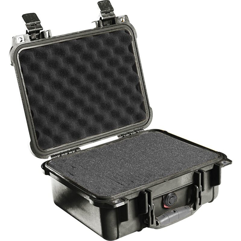 Pelican 1400 Protector Case Black with Foam Watertight Crushproof Pick N Pluck 01400-000-110