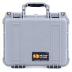 Pelican 1400 Protector Case Silver with Foam Watertight Crushproof Pick N Pluck 1400-000-180