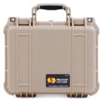 Pelican 1400 Protector Case Desert Tan with Foam Watertight Crushproof Pick N Pluck 1400-000-190