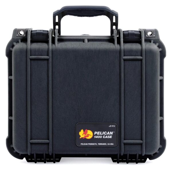 Pelican 1400NF Protector Case Black No Foam Watertight Crushproof Empty Interior 1400-001-110