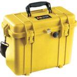 Pelican 1430NF Top Loader Protector Case Yellow No Foam Watertight Crushproof High Visibility Empty 1430-001-240
