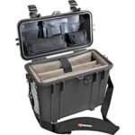 Pelican 1437 Office Divider Top Loader Case Black with Padded Dividers Watertight Crushproof 1430-005-110