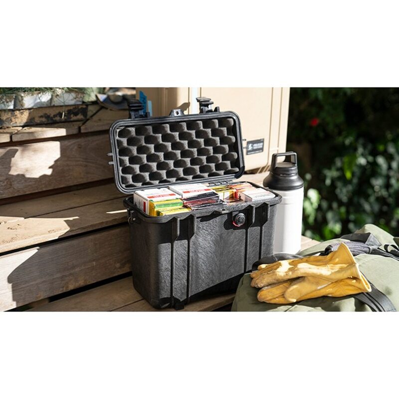 Pelican 1437 Office Divider Top Loader Case Black with Padded Dividers Watertight Crushproof 1430-005-110