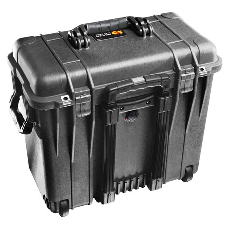 Pelican 1440 Protector Case Black with Foam Watertight Crushproof Pick N Pluck Rolling 1440-000-110