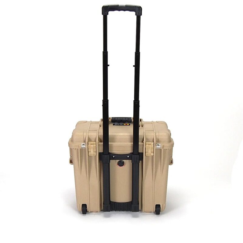 Pelican 1440 Protector Case Desert Tan with Foam Watertight Crushproof Pick N Pluck Rolling 1440-000-190