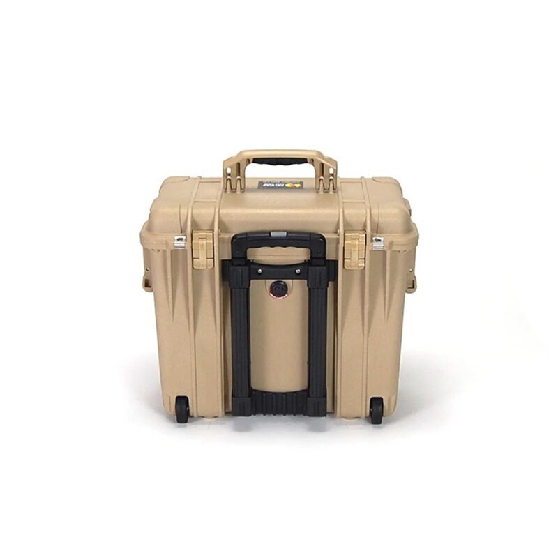 Pelican 1440 Protector Case Desert Tan with Foam Watertight Crushproof Pick N Pluck Rolling 1440-000-190