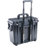 Pelican 1440NF Protector Case Black No Foam Watertight Crushproof Empty Interior Rolling 1440-001-110
