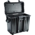 Pelican 1440NF Protector Case Black No Foam Watertight Crushproof Empty Interior Rolling 1440-001-110