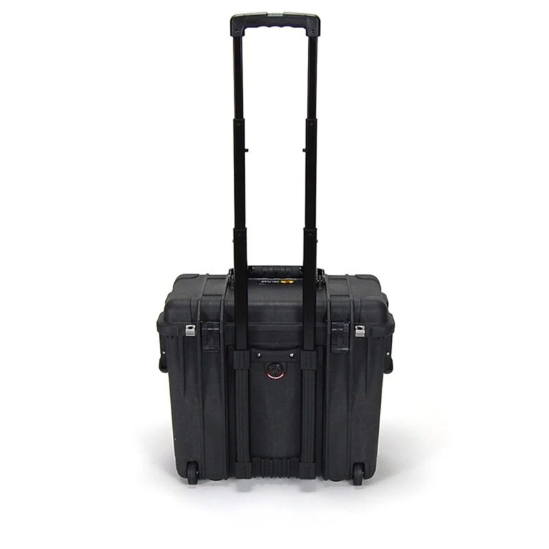 Pelican 1440NF Protector Case Black No Foam Watertight Crushproof Empty Interior Rolling 1440-001-110