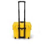 Pelican 1440NF Protector Case Yellow No Foam Watertight Crushproof High Visibility Empty Rolling 1440-001-240