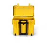 Pelican 1440NF Protector Case Yellow No Foam Watertight Crushproof High Visibility Empty Rolling 1440-001-240