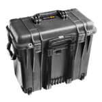 Pelican 1444 Utility Organizer Case Black with Padded Dividers & Lid Organizer Watertight Rolling 1440-004-110
