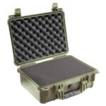 Pelican 1450 Protector Case OD Green with Foam Watertight Crushproof Pick N Pluck 1450-000-130