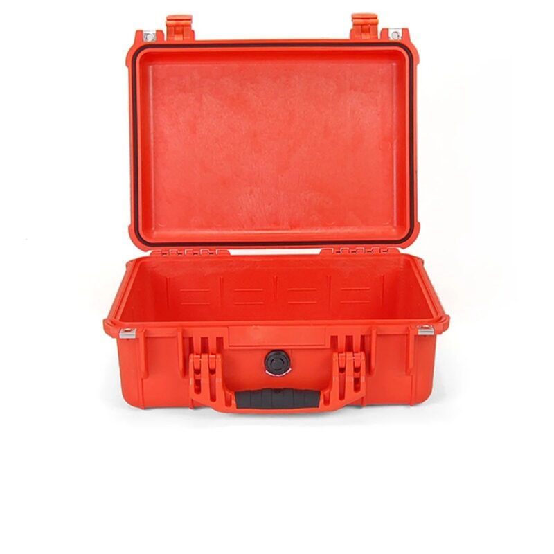 Pelican 1450 Protector Case Orange with Foam Watertight Crushproof Pick N Pluck High Visibility 1450-000-150