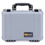 Pelican 1450 Protector Case Silver with Foam Watertight Crushproof Pick N Pluck 1450-000-180