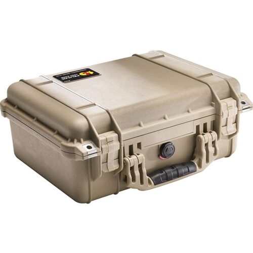 Pelican 1450 Protector Case Desert Tan with Foam Watertight Crushproof Pick N Pluck 1450-000-190