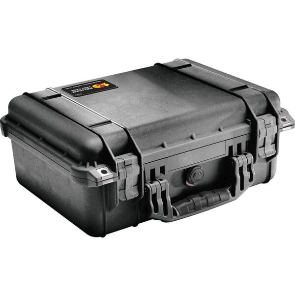 Pelican 1450NF Protector Case Black No Foam Watertight Crushproof Empty Interior 1450-001-110