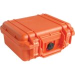 Pelican 1450NF Protector Case Orange No Foam Watertight Crushproof High Visibility Empty 1450-001-150