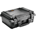 Pelican 1454 Protector Case Black with Padded Dividers Watertight Crushproof Utility Organizer 1450-004-110