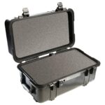 Pelican 1460 Protector Case Black with Foam Watertight Crushproof 180 Degree Lid 1460-000-110