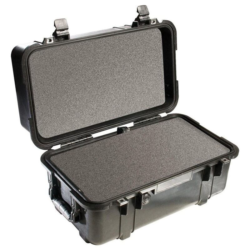 Pelican 1460 Protector Case Black with Foam Watertight Crushproof 180 Degree Lid 1460-000-110