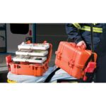 Pelican 1460EMS Medical Case Black EMS Organizer Tray Lockable Compartment Watertight 1460-005-110