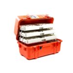 Pelican 1460EMS Medical Case Orange EMS Organizer Tray Lockable Compartment Watertight High Visibility 1460-005-150