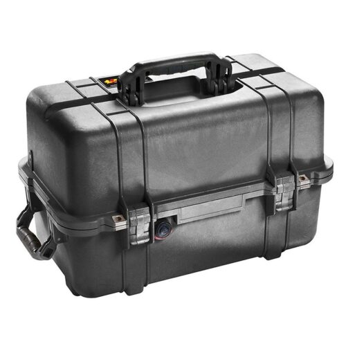 Pelican 1460TOOL Tool Case Black with 2 Trays Adjustable Dividers Watertight IP66 1460-007-110