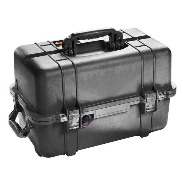 Pelican 1460TOOL Tool Case Black with 2 Trays Adjustable Dividers Watertight IP66 1460-007-110