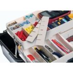 Pelican 1460TOOL Tool Case Black with 2 Trays Adjustable Dividers Watertight IP66 1460-007-110