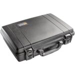 Pelican 1470 Protector Case Black No Foam Watertight Crushproof Empty Interior Locking Latches 1470-001-110