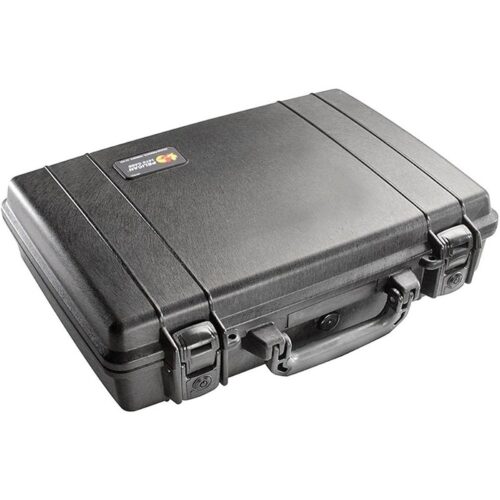 Pelican 1470 Protector Case Black No Foam Watertight Crushproof Empty Interior Locking Latches 1470-001-110
