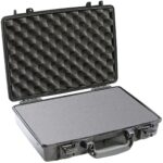 Pelican 1490 Protector Case Black with Foam Lid Organizer Shock Tray Watertight Laptop 1490-000-110