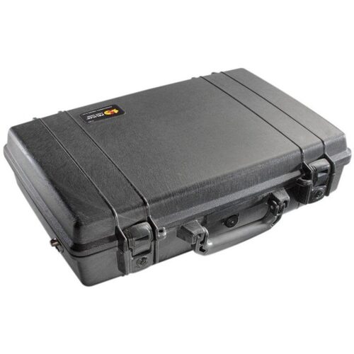 Pelican 1490CC#2 Laptop Case Black with Foam Lid Organizer Shock Tray Watertight 1490-008-110
