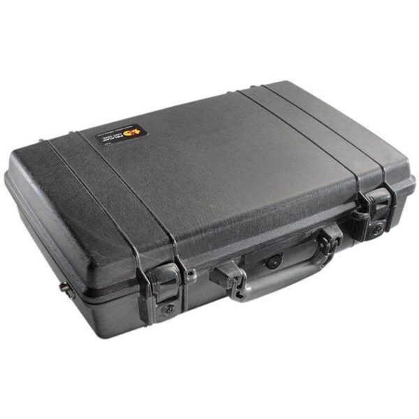 Pelican 1490CC#2 Laptop Case Black with Foam Lid Organizer Shock Tray Watertight 1490-008-110