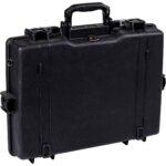 Pelican 1495 Protector Case Black with Foam Watertight Crushproof 17 Inch Laptop Combination Lock 1495-000-110